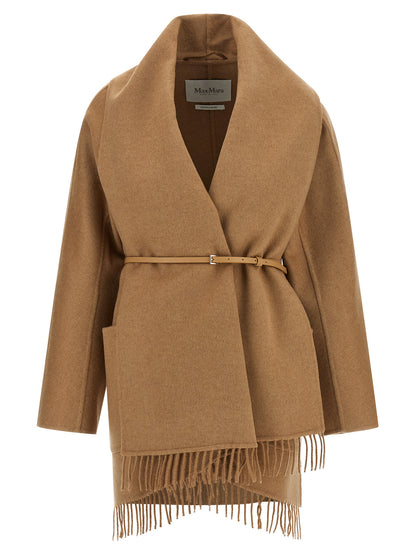 Beige Camel Hair  Coat