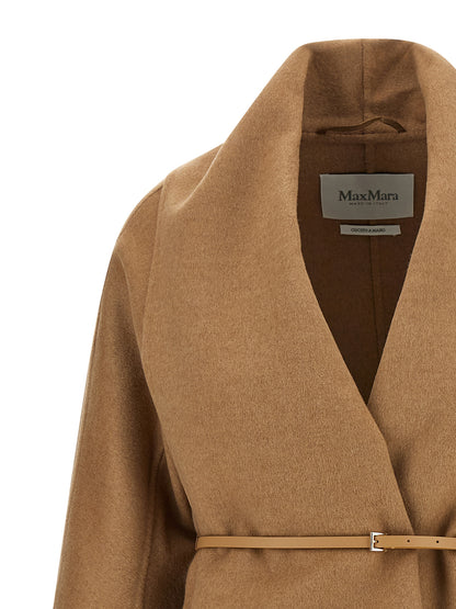 Beige Camel Hair  Coat