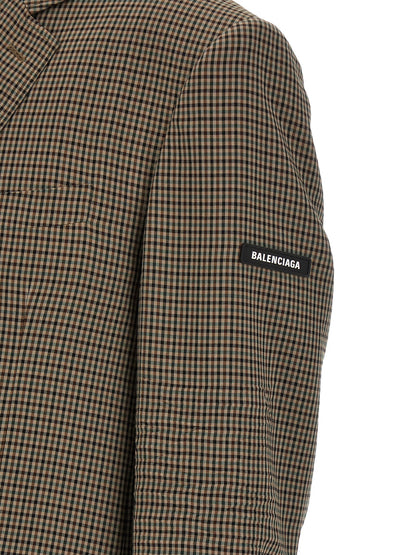 Brown Lyocell Blazer