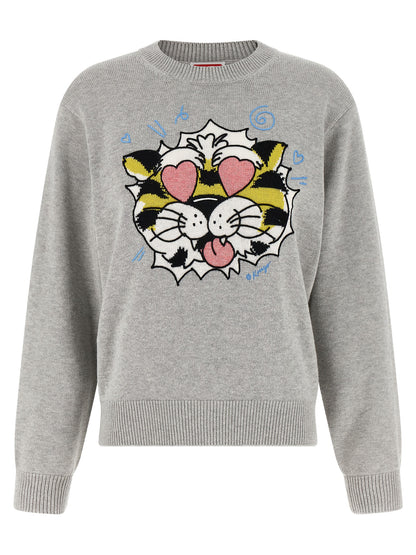 Gray Wool Cardigan