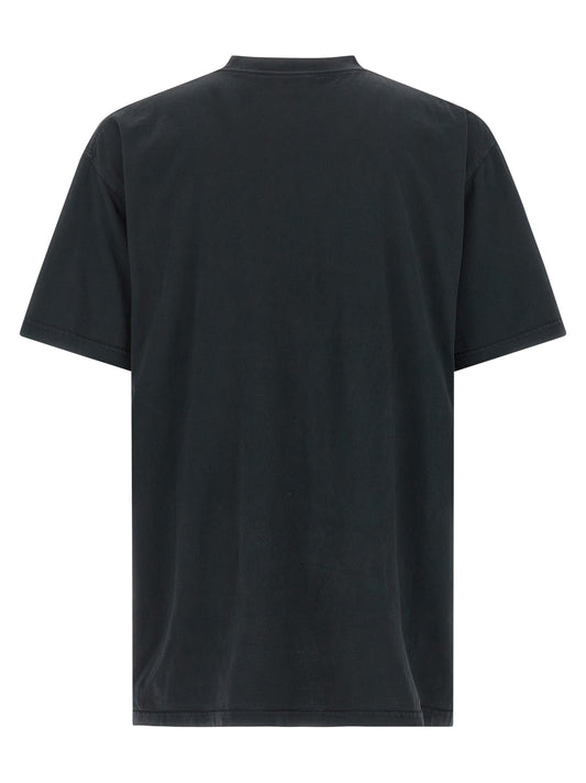 Black Cotton T-Shirt