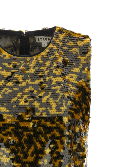 Multicolor Polyester Tank Tops