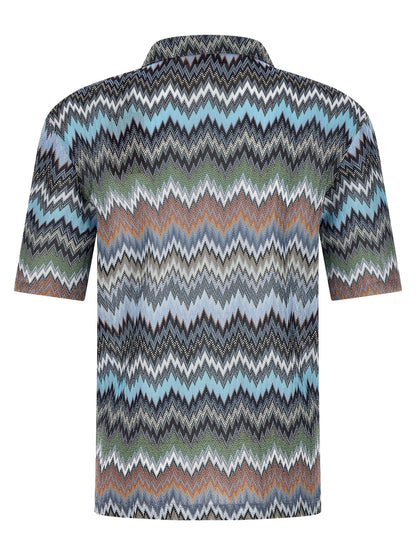 Multicolor Viscose Blouse
