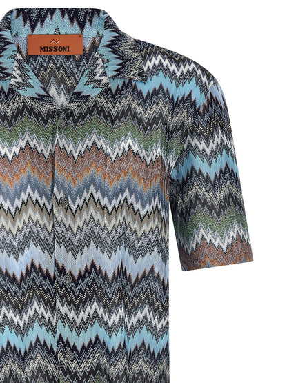 Multicolor Viscose Blouse