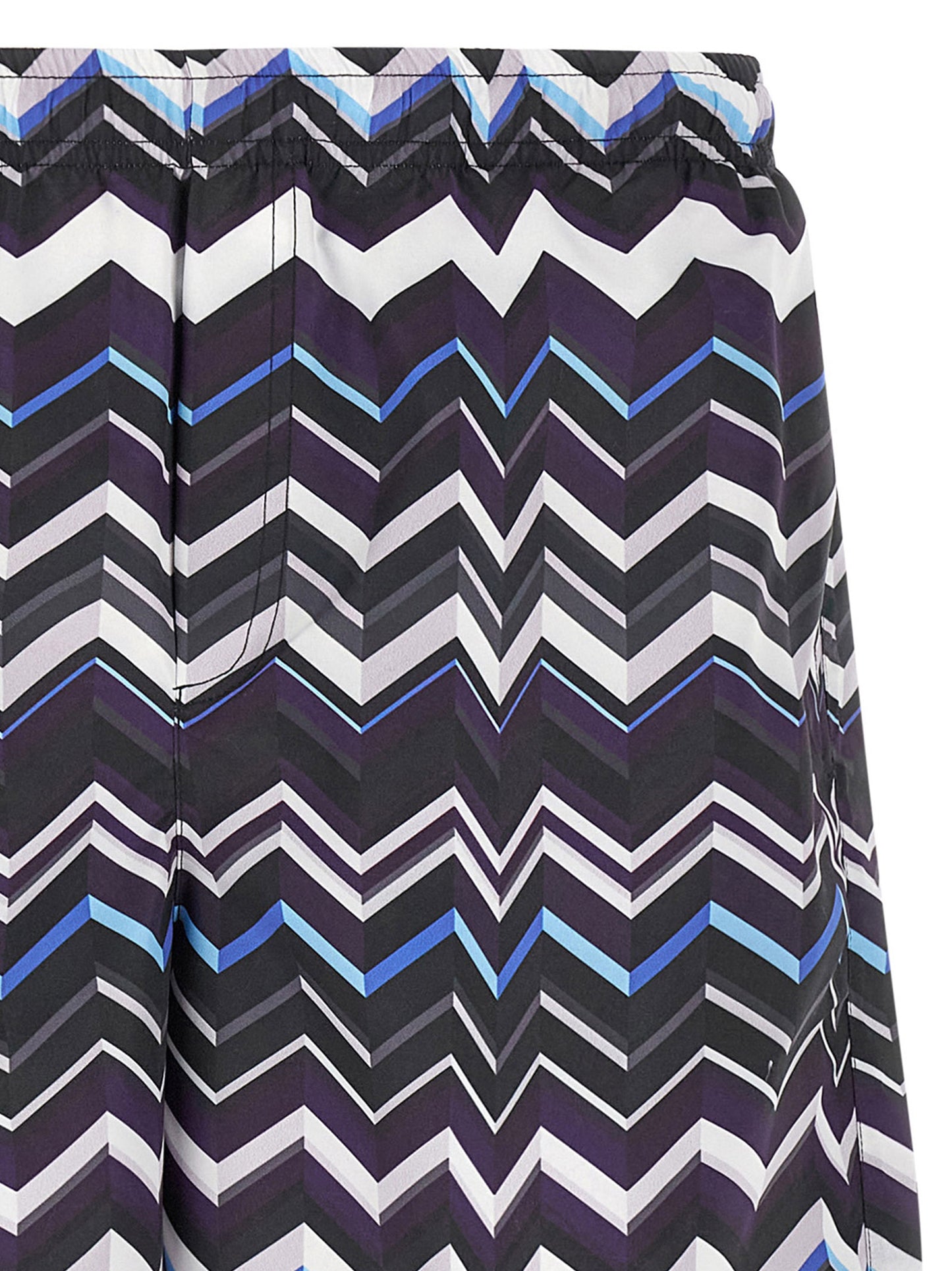 Multicolor Polyester Swim Shorts
