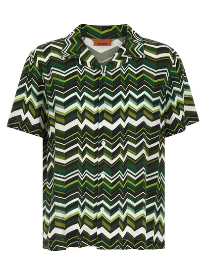 Bicolor Viscose Blouse