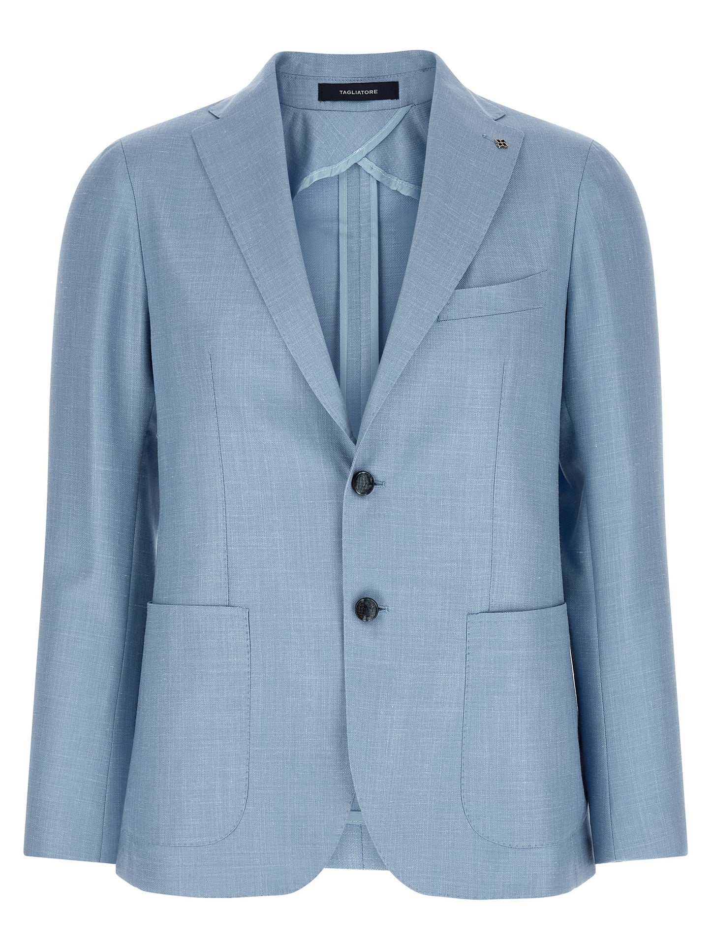Blue Virgin Wool Blazer