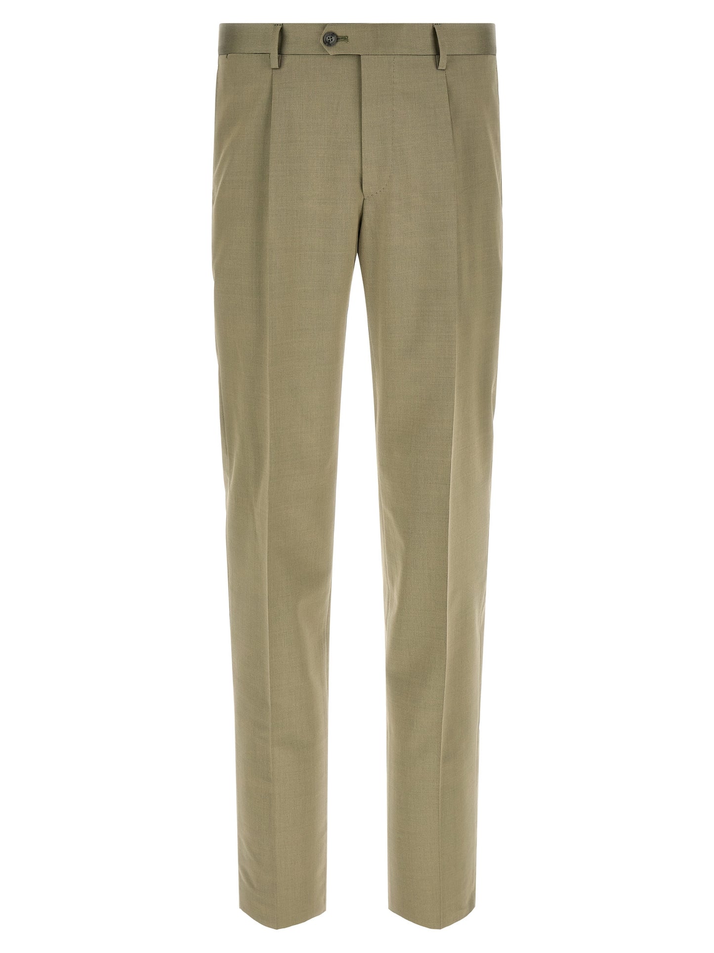 Bicolor Virgin Wool Two-Piece Suit