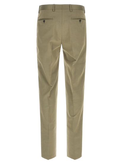 Bicolor Virgin Wool Two-Piece Suit