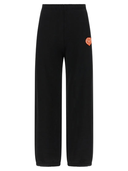 Black Cotton Joggers (Workout Pants)