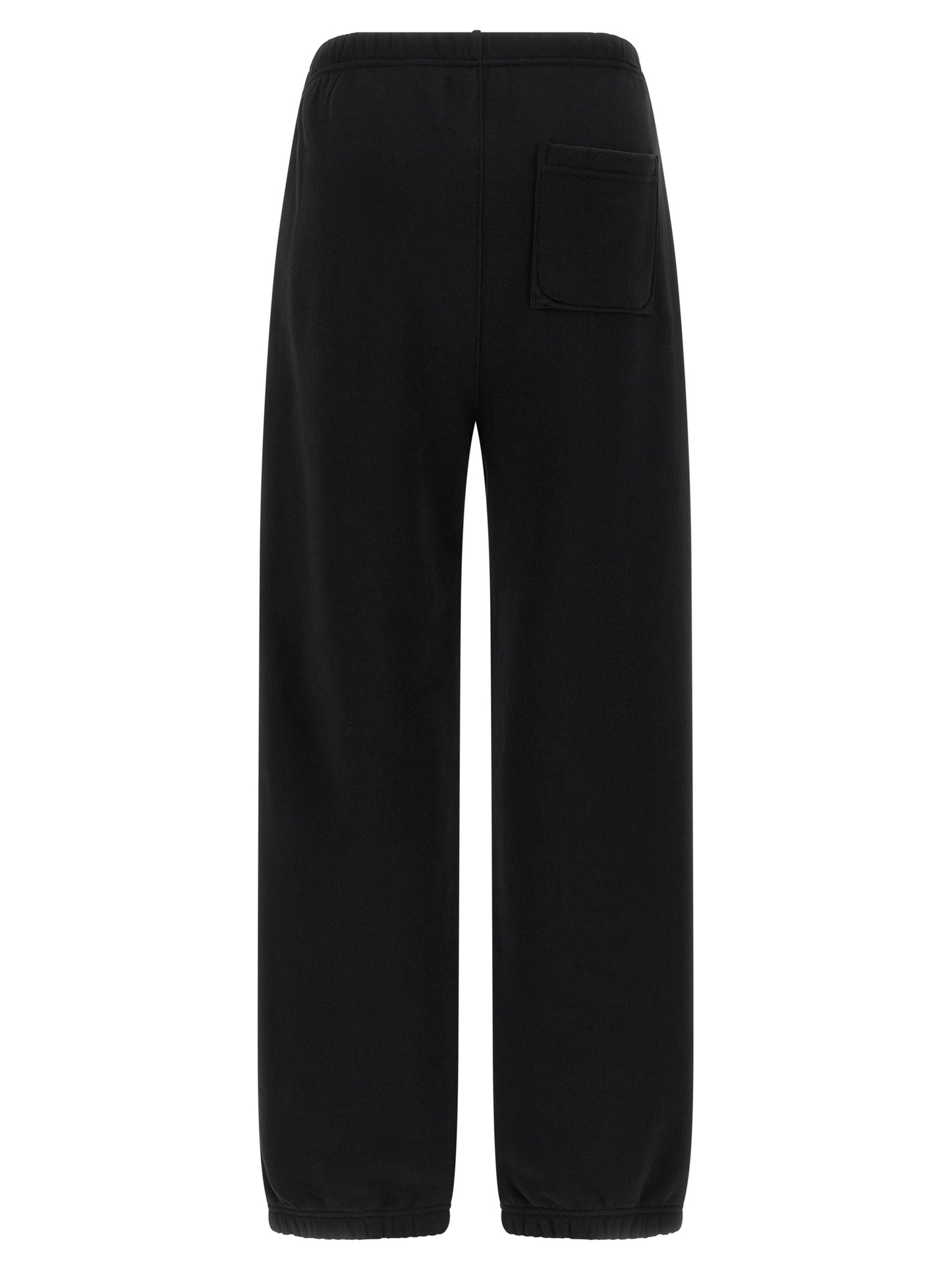 Black Cotton Joggers (Workout Pants)