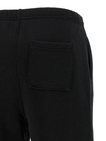 Black Cotton Joggers (Workout Pants)