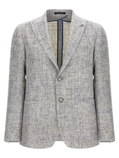 Blue Viscose Blazer