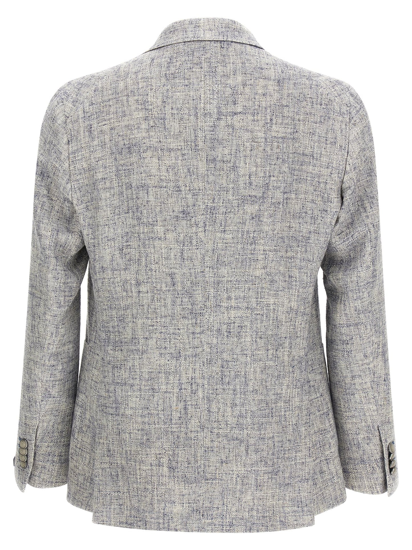 Blue Viscose Blazer