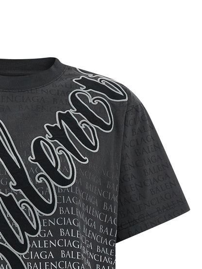 Black Cotton T-Shirt