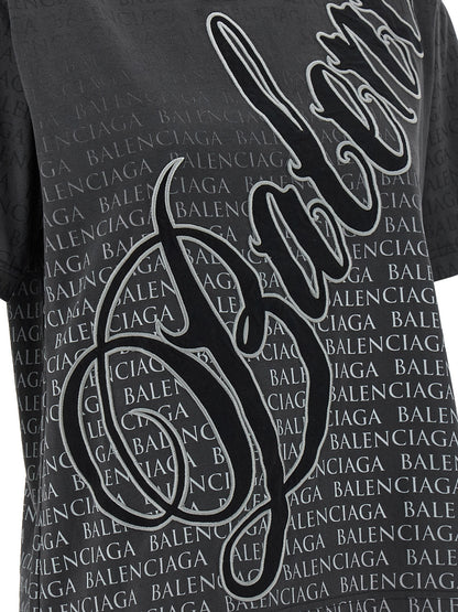 Black Cotton T-Shirt