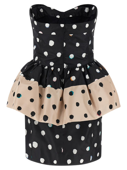 Black Silk Short Dress