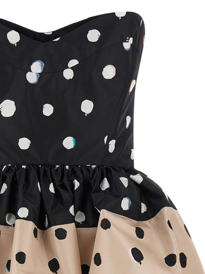 Black Silk Short Dress