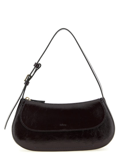 Purple Calfskin Shoulder Bag