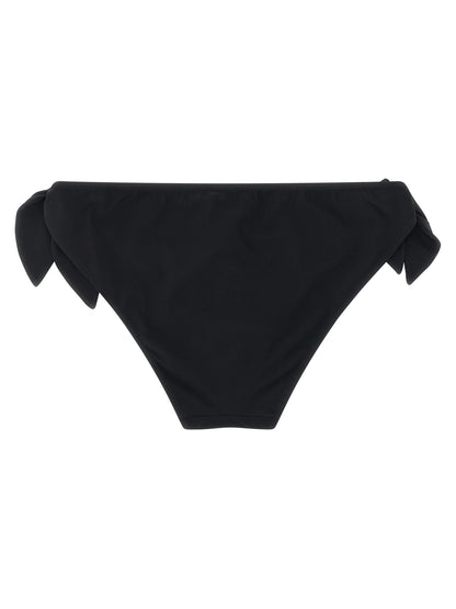 Black Polyamide Swim Briefs