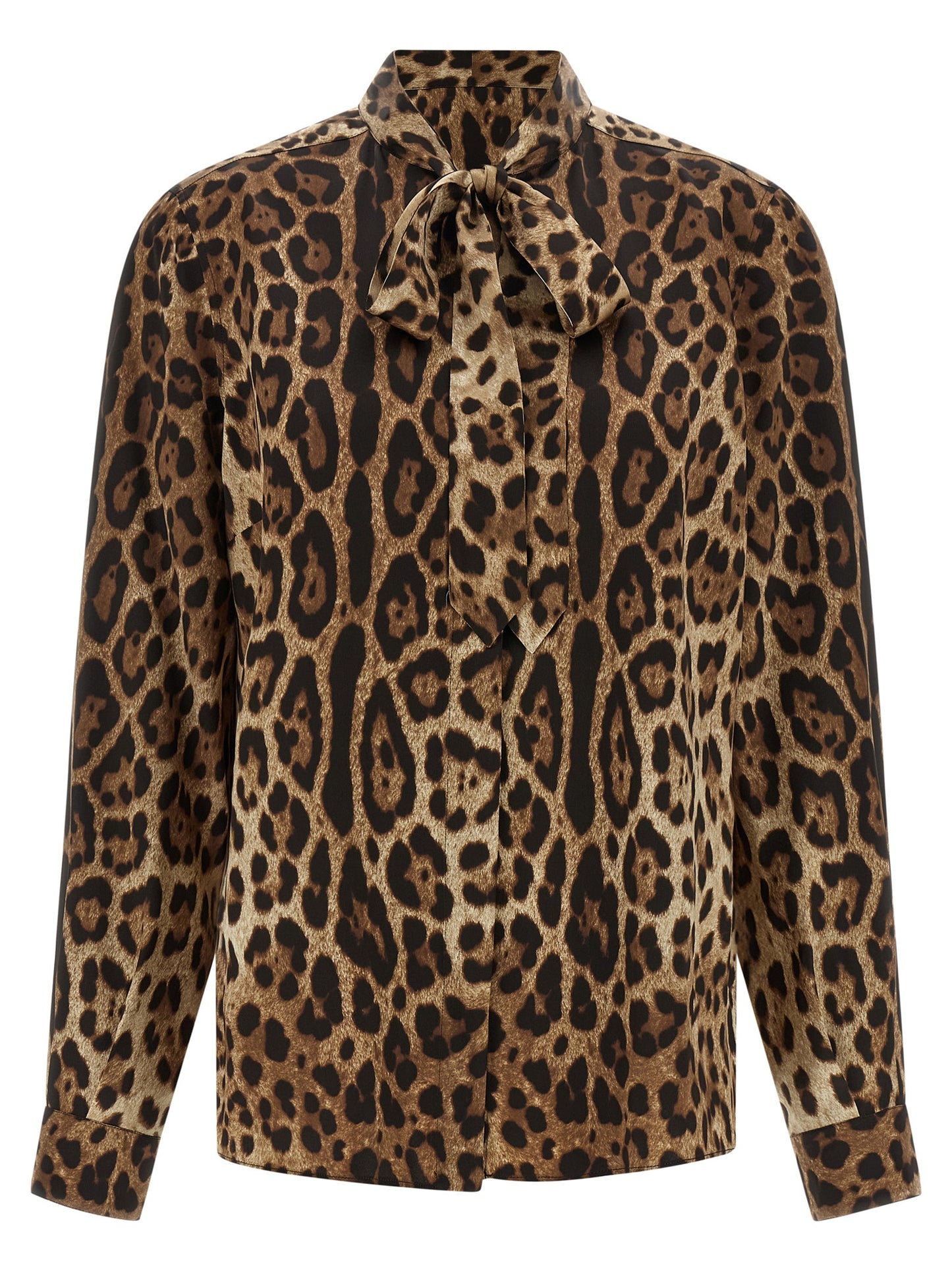 Brown Silk Blouse
