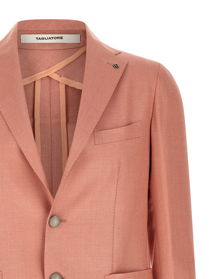 Multicolor Virgin Wool Blazer