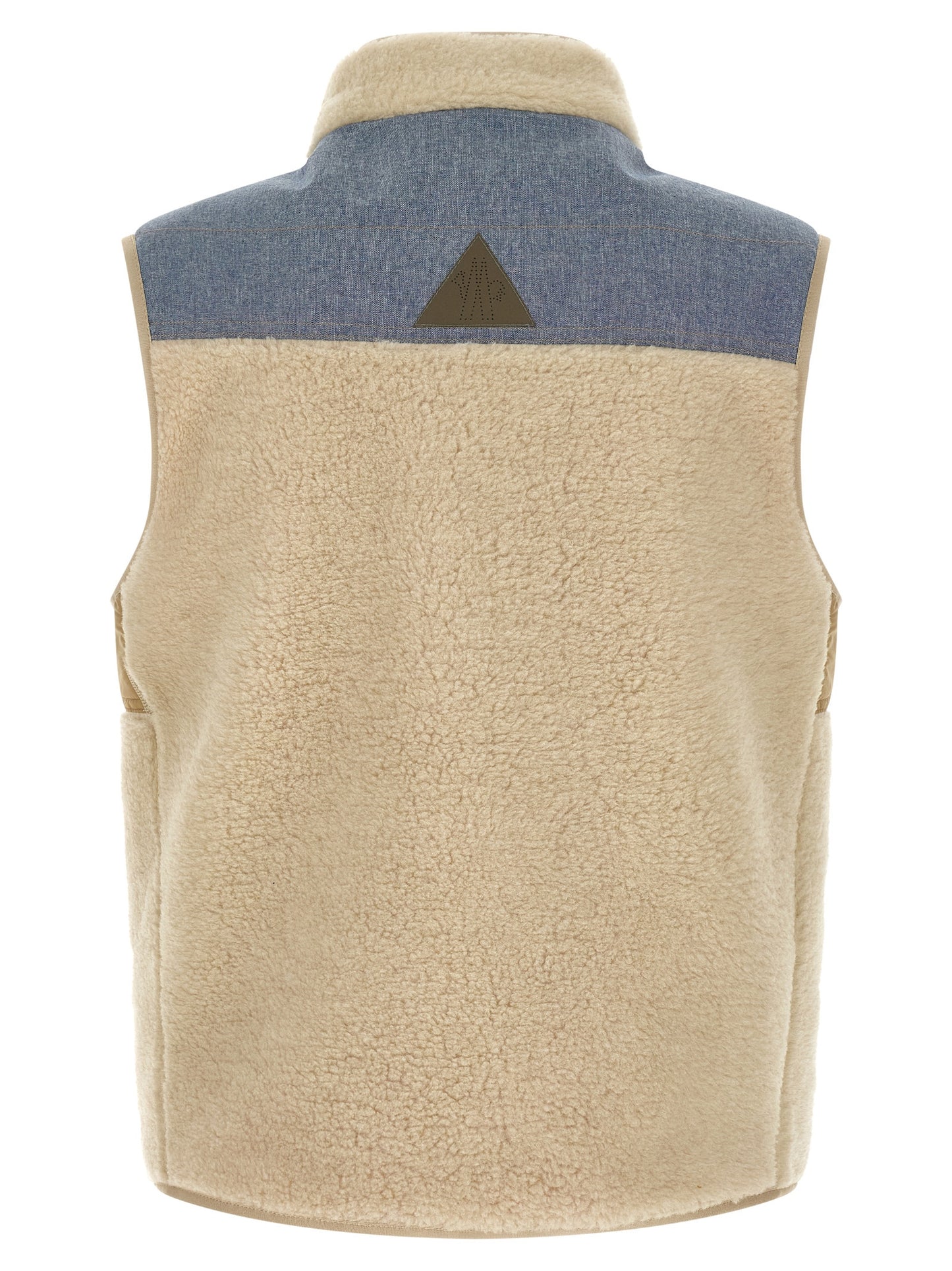 Multicolor Cotton Sleeveless Jacket