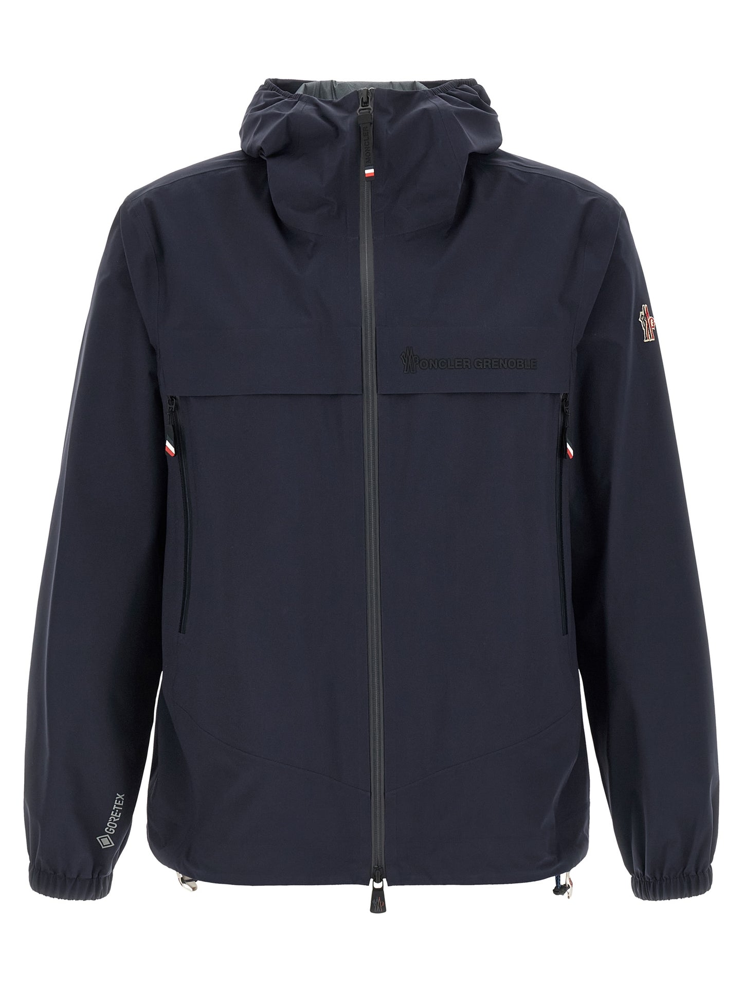 Blue Polyamide Shell Jacket