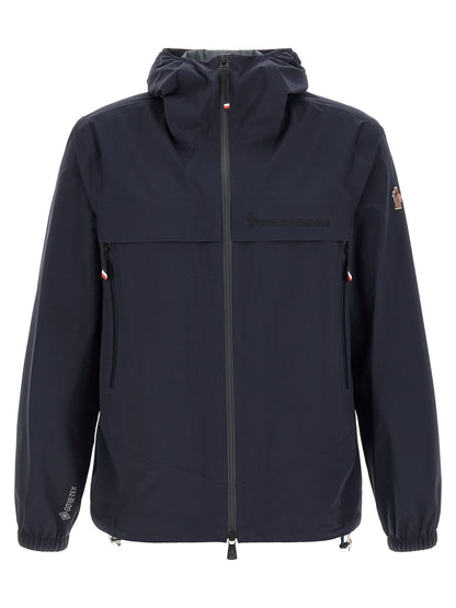 Blue Polyamide Shell Jacket