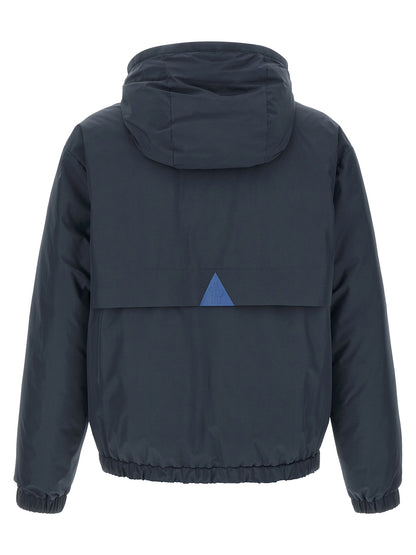 Blue Polyamide Shell Jacket