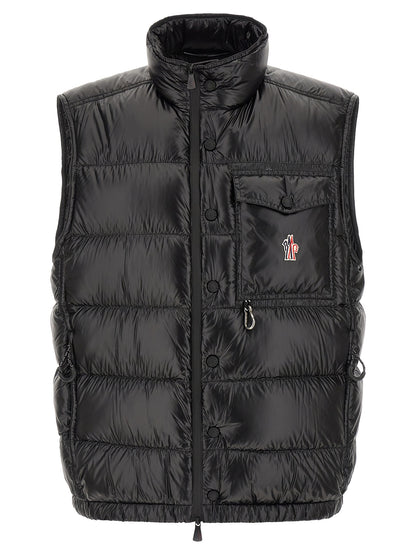 Black Polyester Shell Jacket