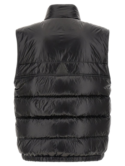 Black Polyester Shell Jacket