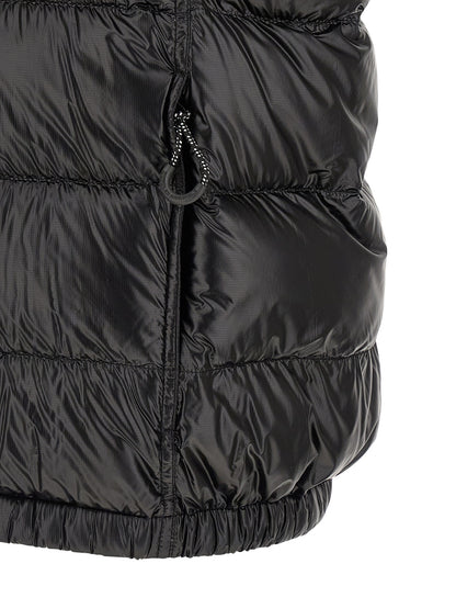 Black Polyester Shell Jacket