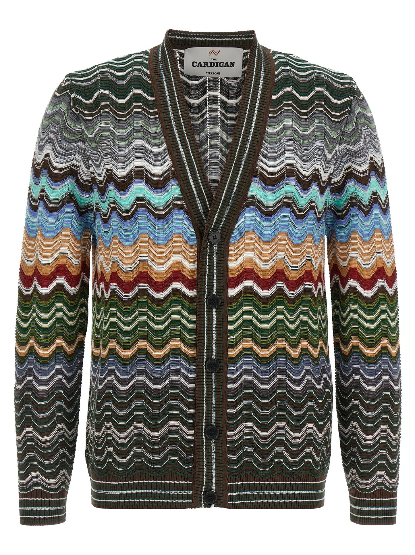 Multicolor Cotton Cardigan
