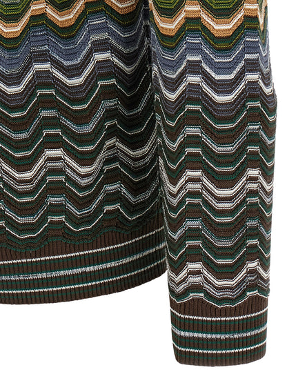 Multicolor Cotton Cardigan