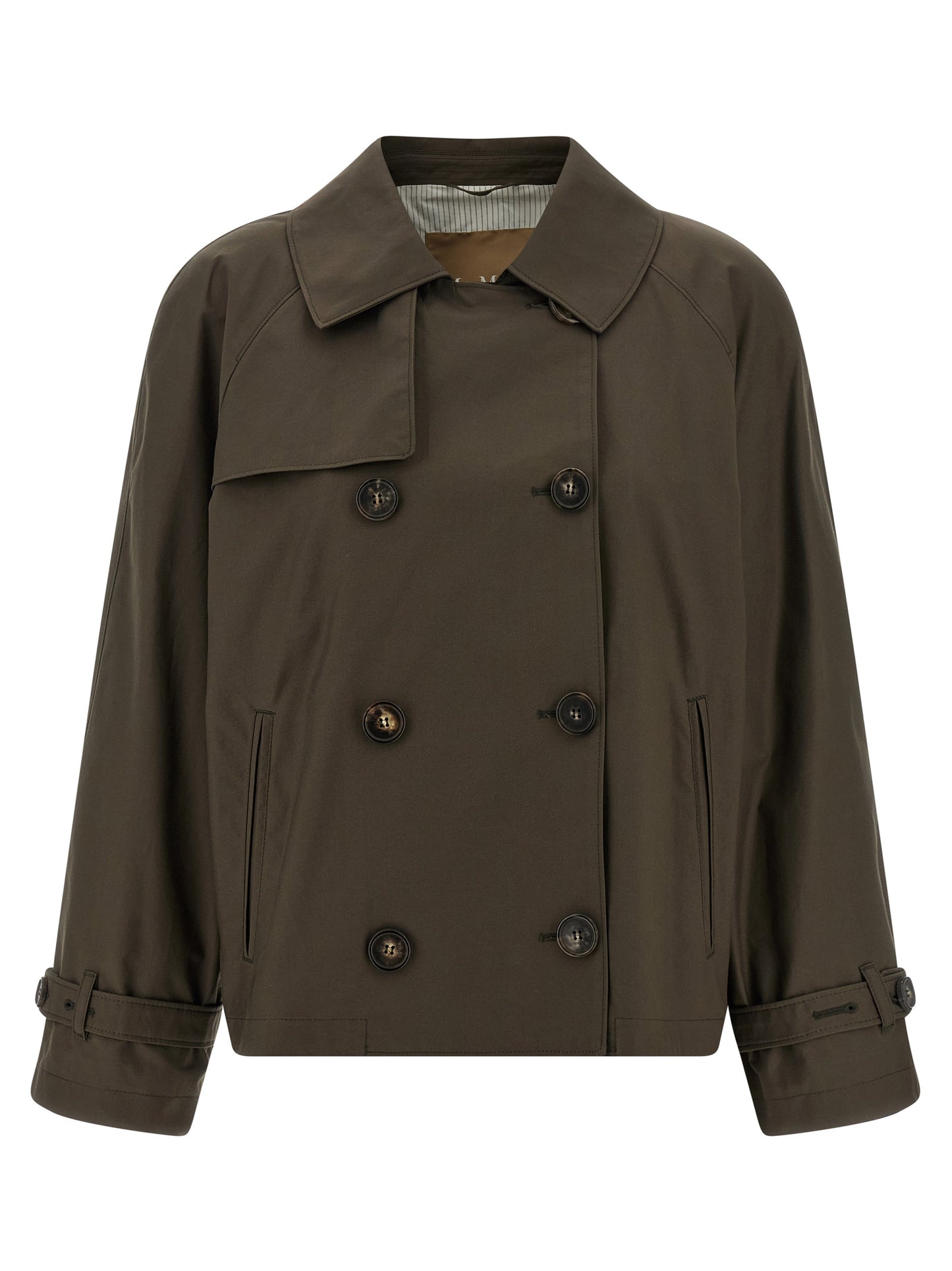 Bicolor Cotton Coat