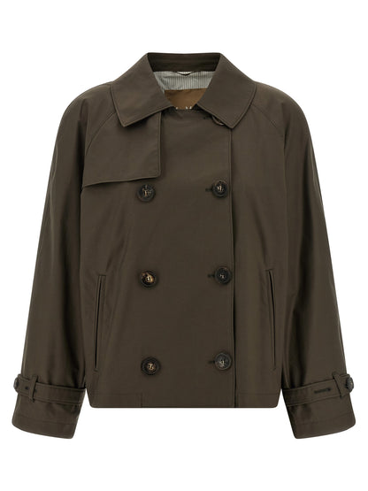 Bicolor Cotton Coat