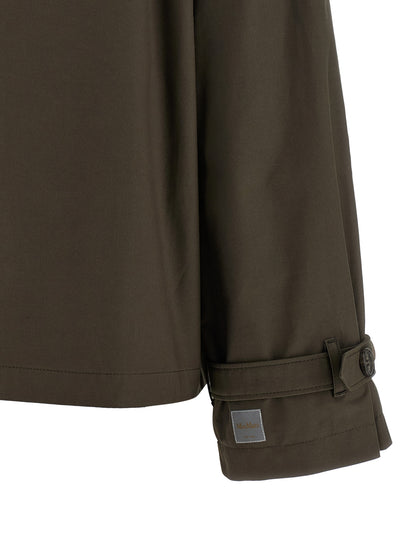 Bicolor Cotton Coat