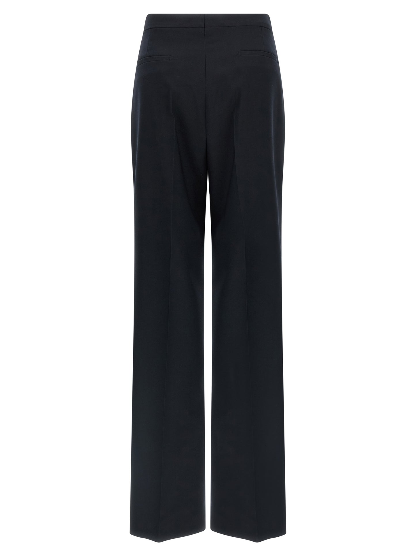Blue Virgin Wool Two-Piece Suit
