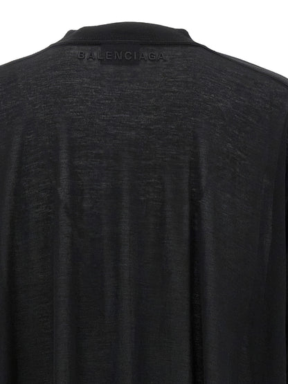 Black Cotton Casual Dress