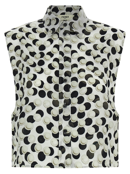 Multicolor Silk Pattern Shirt