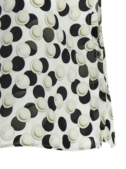 Multicolor Silk Pattern Shirt