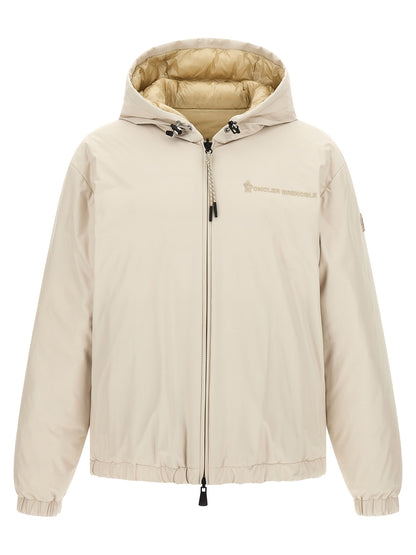 Beige Polyamide Shell Jacket