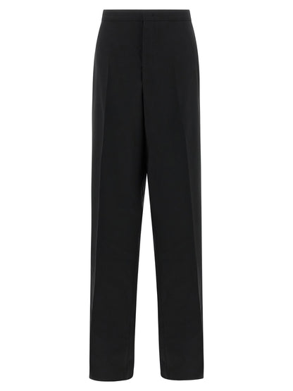 Black Virgin Wool Two-Piece Suit