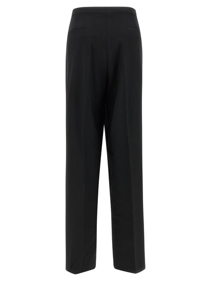 Black Virgin Wool Two-Piece Suit