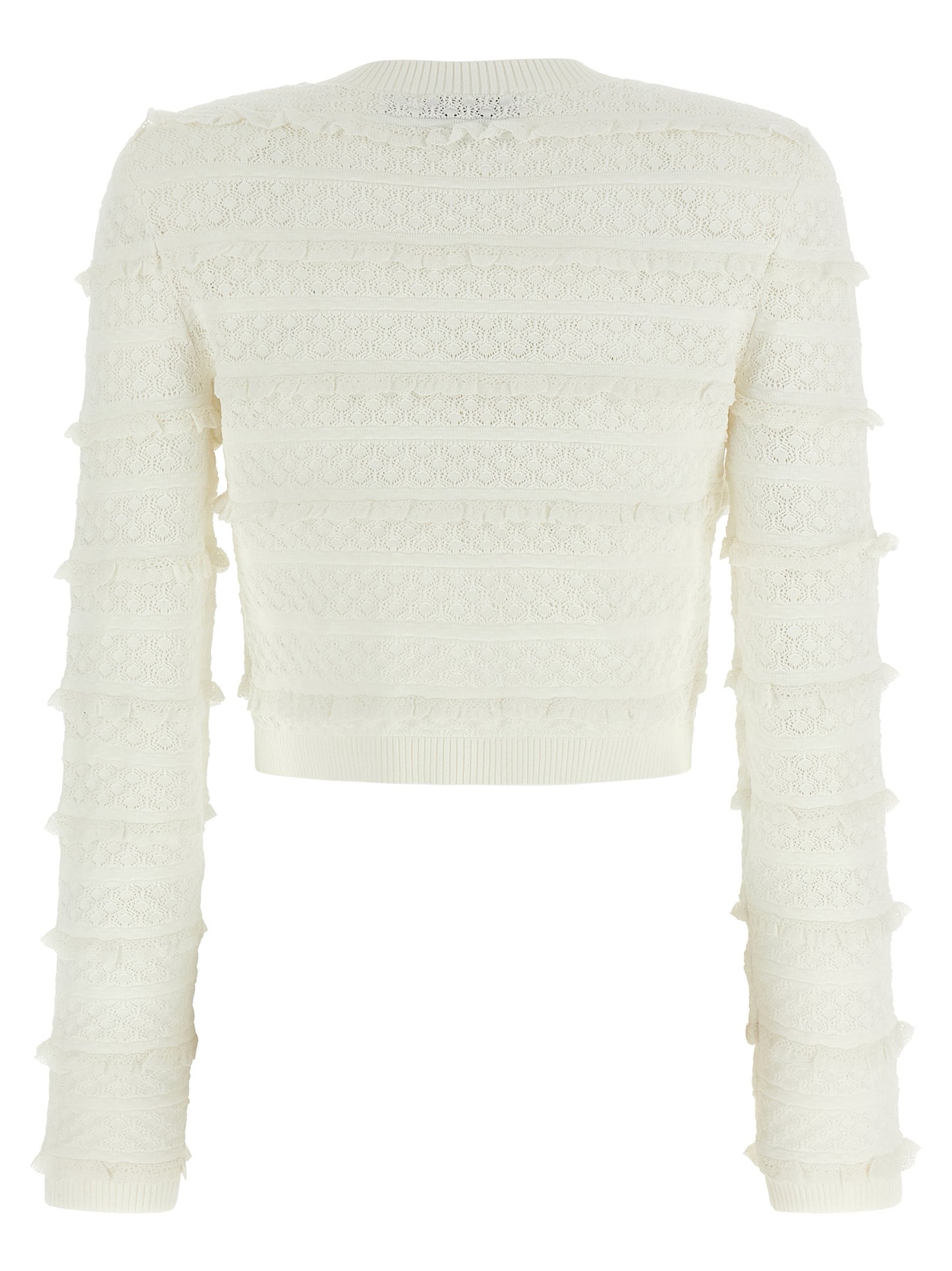 White Viscose Cardigan