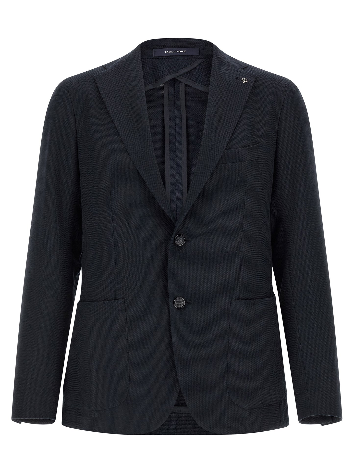 Blue Cotton Blazer