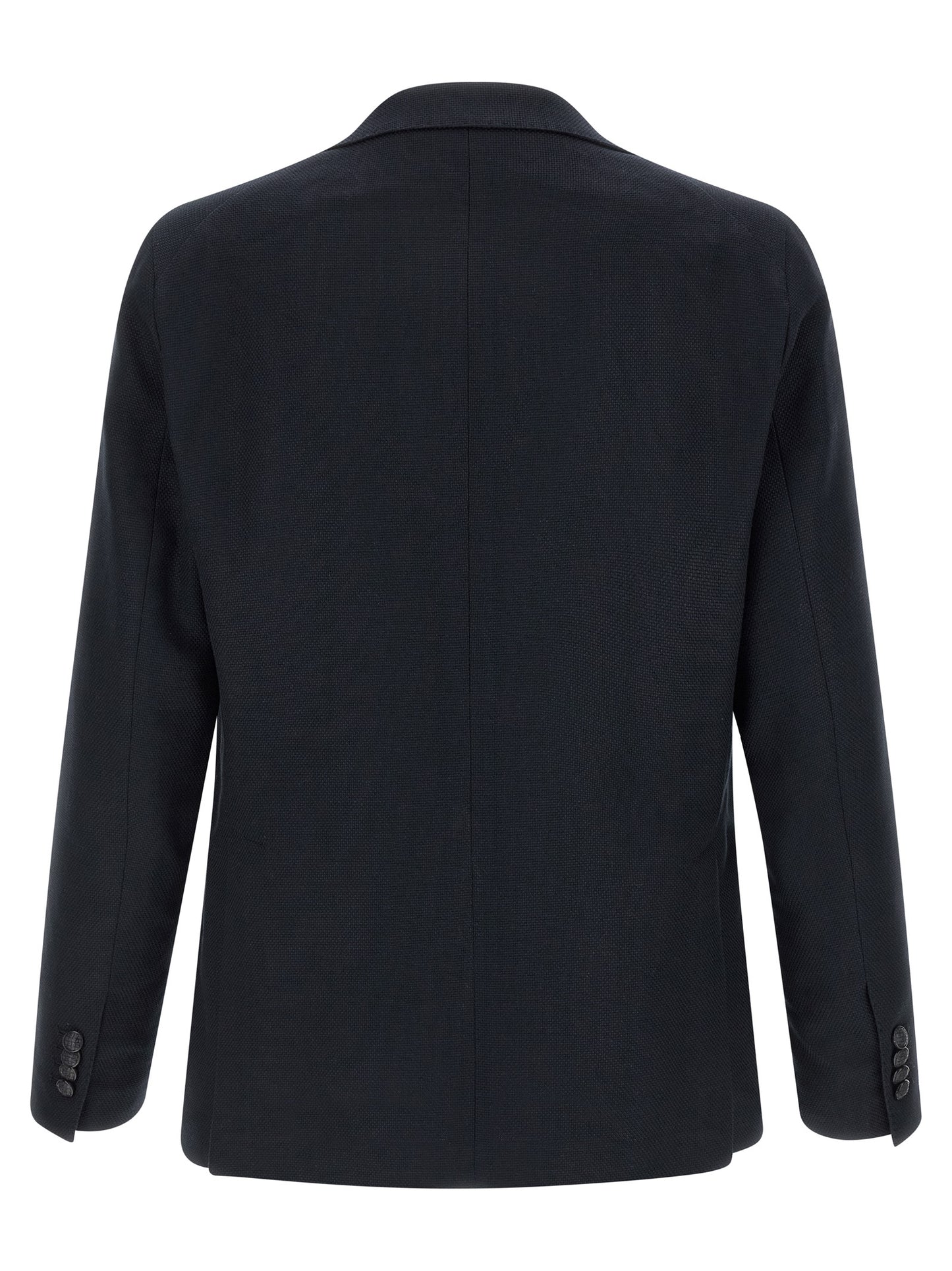 Blue Cotton Blazer