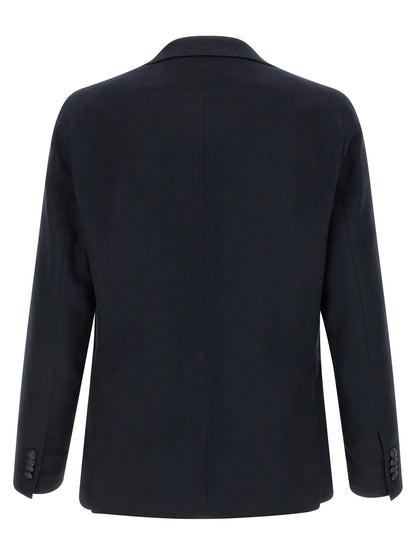 Blue Cotton Blazer