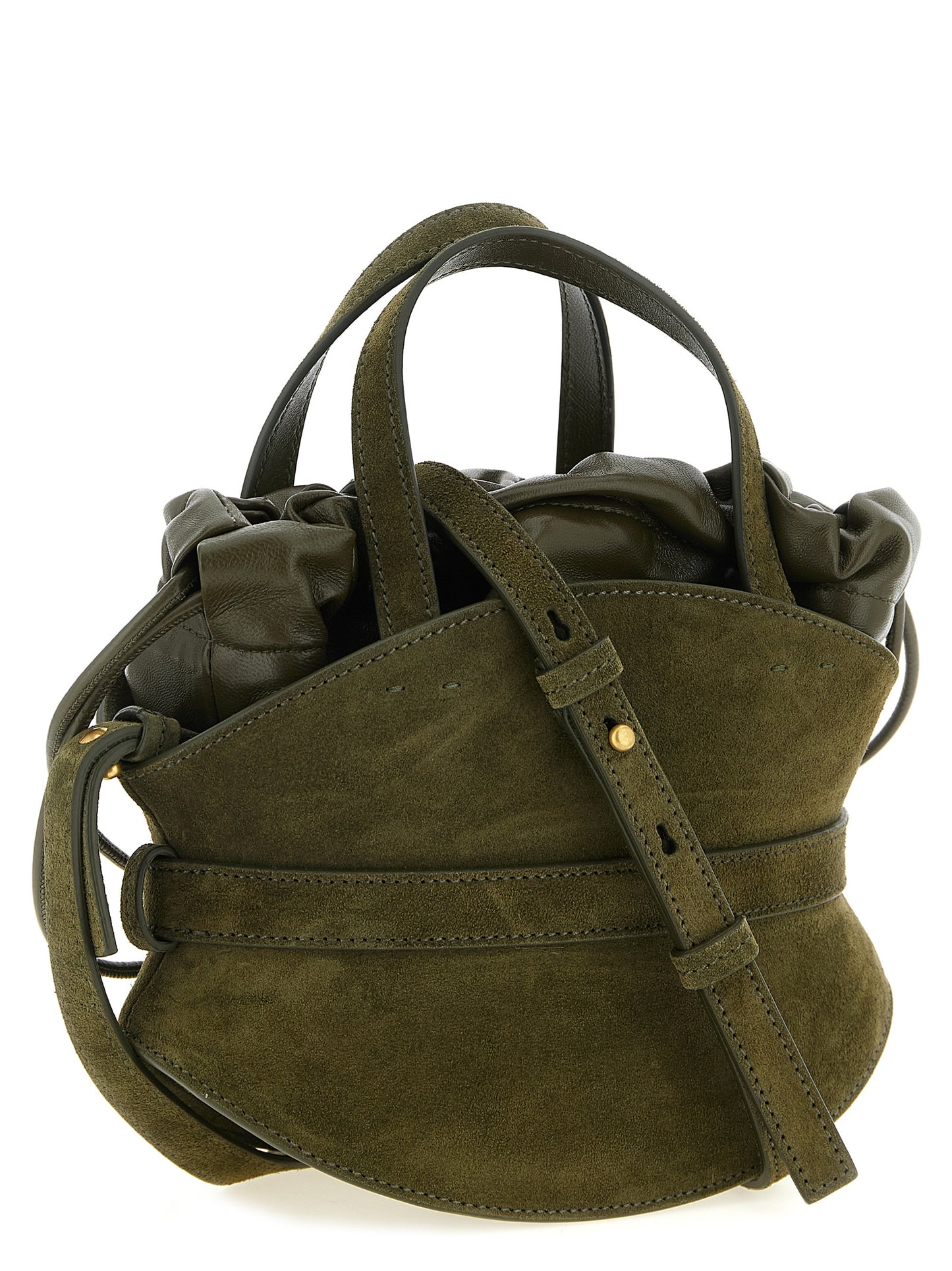 Bicolor Calfskin Handbag